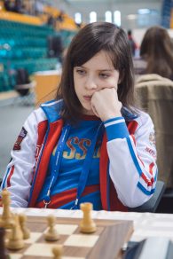Александра Мальцевская  из ProfChessClub (Химки) на шахматном фестивале в   Воронеже  получила вторую награду