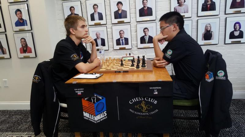 Юные шахматисты из Химок ведут сборную мира к победе над сборной США