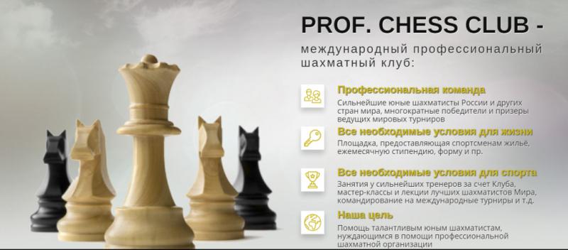 «Prof.Chess Club» информирует