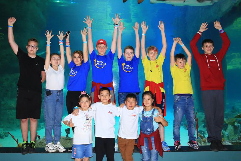 «Москвариум» на ВДНХ посетили более 300 детей, победивших онкозаболевания