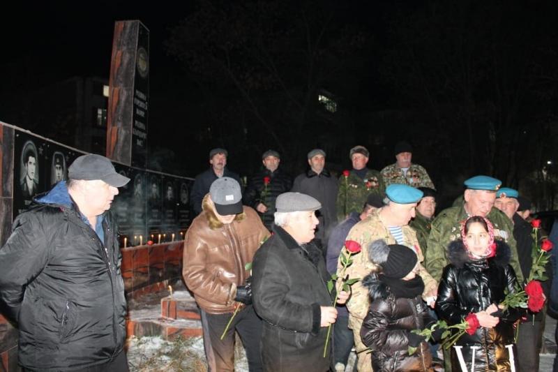 Всероссийскую акцию "Свеча памяти" поддержали и воины-интернационалисты Дагестана