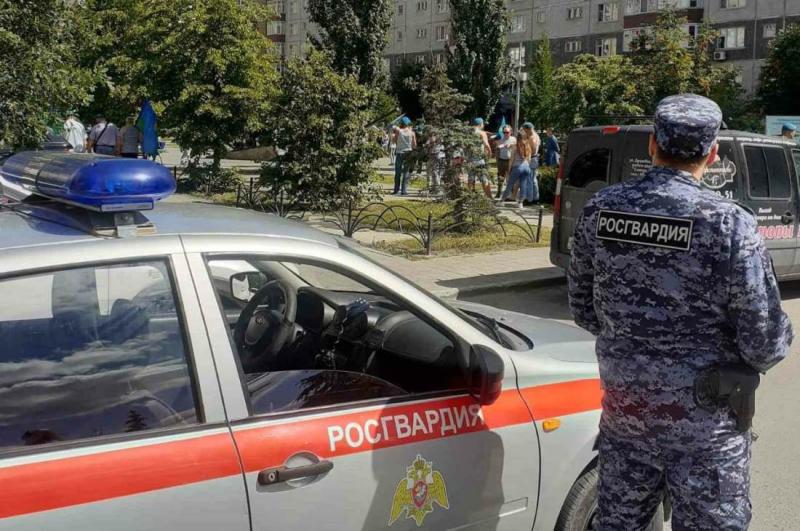 В Тюменской области сотрудники Росгвардии обеспечили правопорядок в День ВДВ