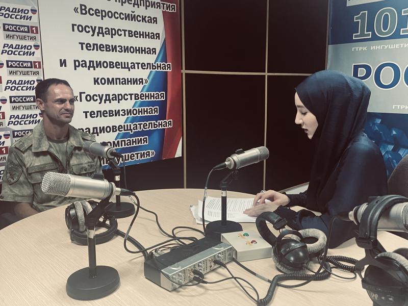 В Ингушетии вышел очередной выпуск ведомственной радиорубрики «В эфире Росгвардия»
