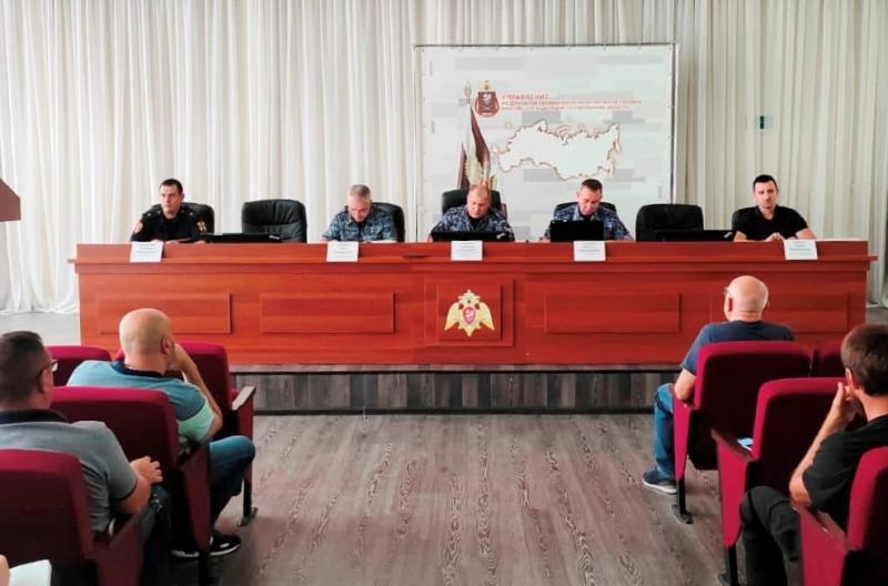 Заседание Координационного совета территориального Управления Росгвардии по вопросам частной охранной деятельности состоялось в Ростове-на-Дону