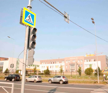 Народный фронт добился установки светофора возле школы №26 в Кирове