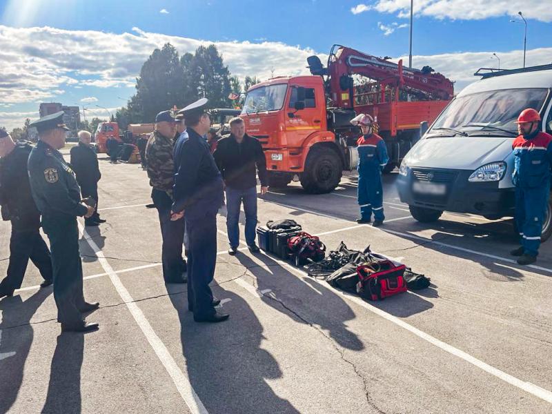 Энергетики и спасатели провели совместные учения в Бердске