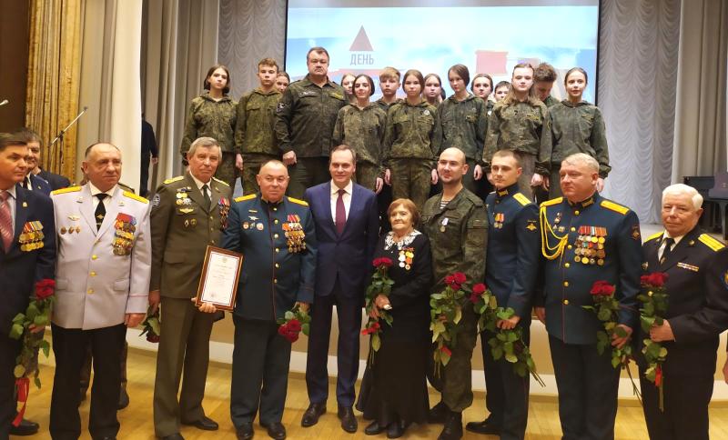В Мордовии ветеран Росгвардии принял участие в торжественном мероприятии, приуроченном ко Дню Героев Отечества