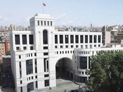 Заявление МИД Армении в связи с ложными утверждениями и воинственными заявлениями президента Азербайджана