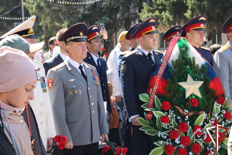 Представители Росгвардии в Зауралье приняли участие в памятных мероприятиях, посвященных 78-й годовщине Победы