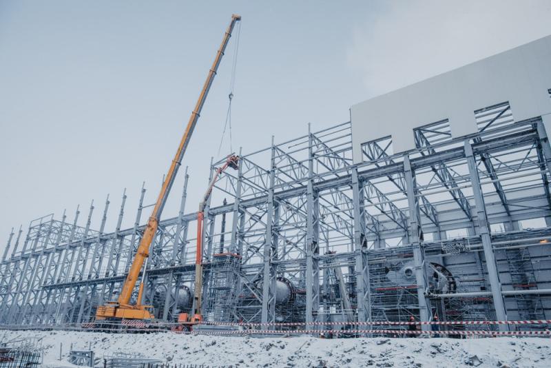 «Серный проект» в Норильске бьёт рекорд: компания EVRAZ STEEL BUILDING осуществила поставку металлоконструкций за 4 месяца