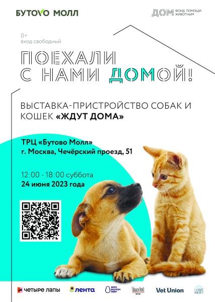 Выставка-пристройство собак и кошек в добрые руки «Ждут Дома»