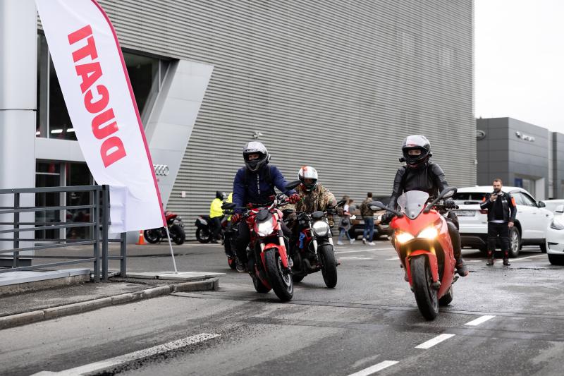 АВТОДОМ Ducati открыл мотосезон совместно с Ducati Club Moscow