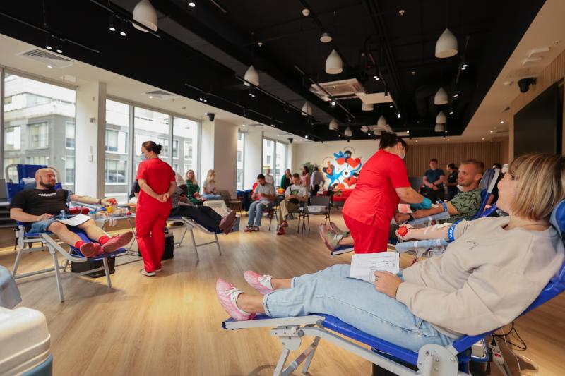 Волонтеры МТС Банка показали высокую готовность к донорству крови