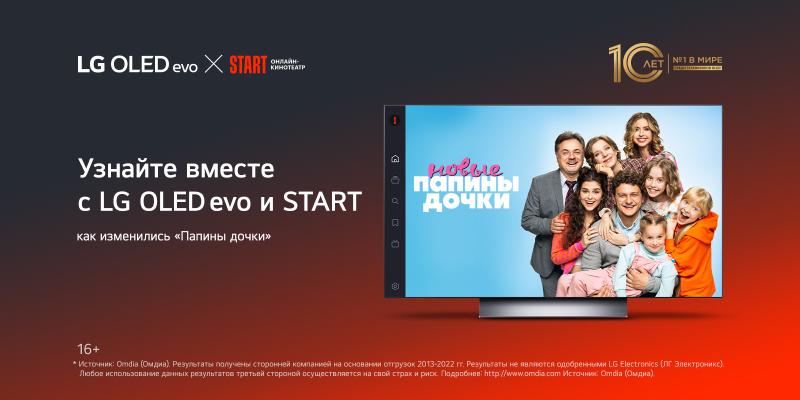 ВОЗВРАЩЕНИЕ ЛЮБИМЫХ ГЕРОЕВ: «ПАПИНЫ ДОЧКИ. НОВЫЕ» НА LG OLED EVO