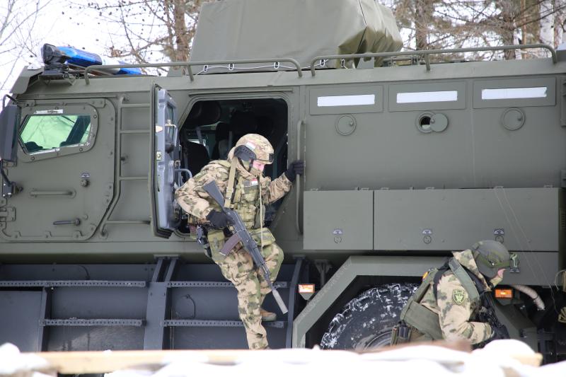 Мордовский СОБР «Звезда» Росгвардии 32 года на страже