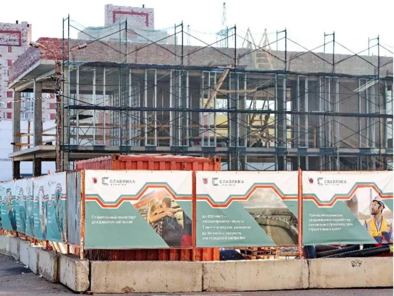 Первую часть скоростной трамвайной линии «Славянка» запустят к концу 2025 года