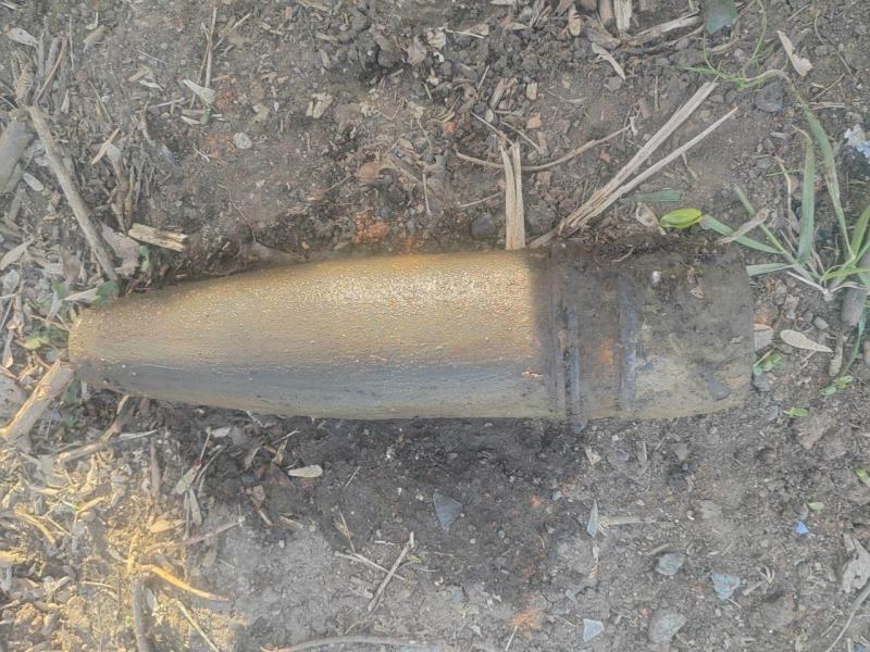 Сотрудники ОМОН Росгвардии обезвредили артиллерийский снаряд, обнаруженный местным жителем в Челябинске