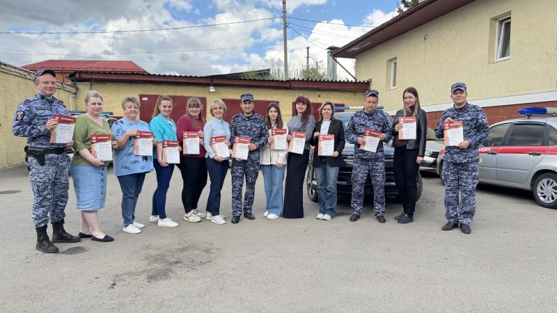 Росгвардейцы приняли участие в акции "Диктант Победы", посвященной событиям Великой Отечественной Войны.