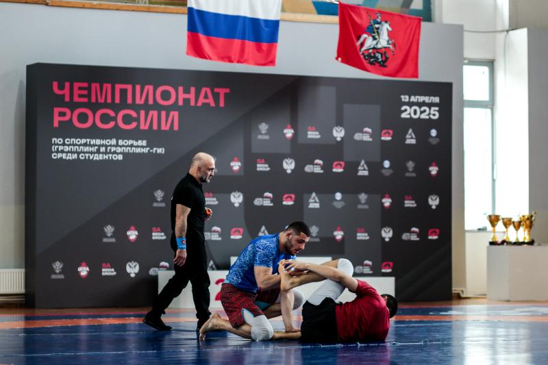 В Москве прошел чемпионат России по грэпплингу среди студентов