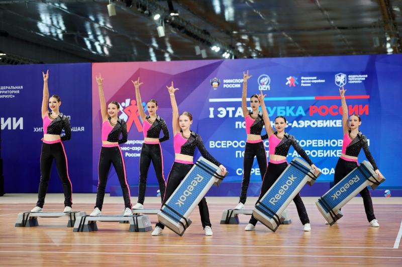 В Сириусе впервые прошел отборочный этап Кубка России по фитнес-аэробике