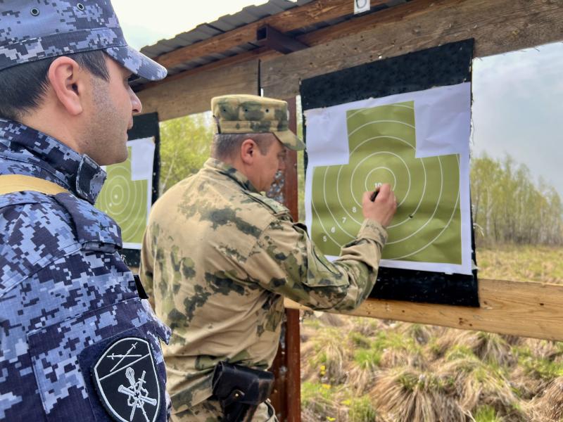 Росгвардия ЕАО проводит проверку профессиональных навыков за зимний период обучения
