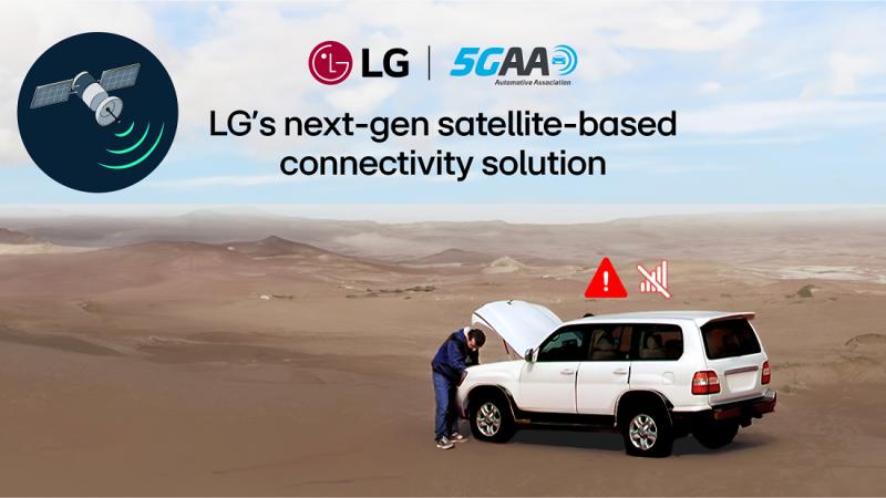 LG ПРОДЕМОНСТРИРОВАЛА СПУТНИКОВОЕ РЕШЕНИЕ НОВОГО ПОКОЛЕНИЯ ДЛЯ ПОДКЛЮЧЕННЫХ АВТОМОБИЛЕЙ НА КОНФЕРЕНЦИИ 5GAA 2025