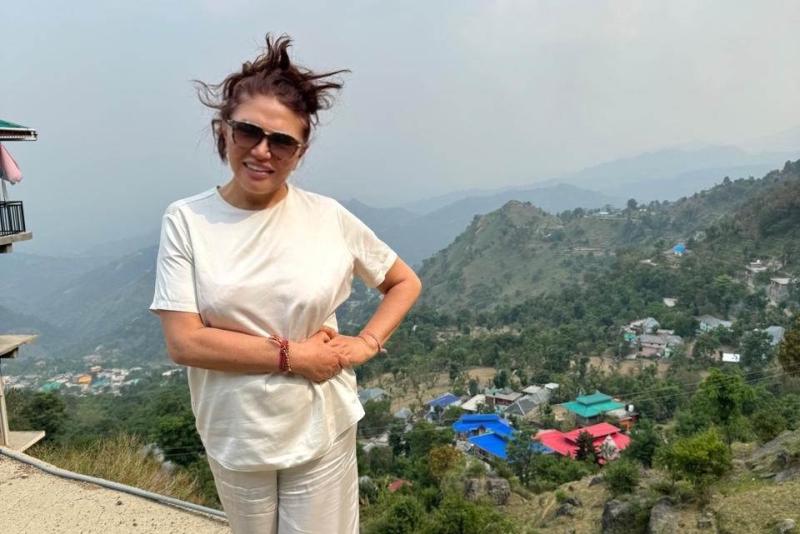 Кажетта Ахметжанова отправляется по Тибетским местам силы