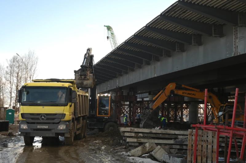 Строительство ШМСД стало основным транспортным каркасом Петербурга