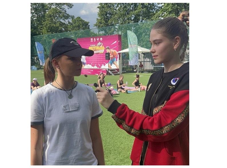 София Мартина побывала на мастер-классе Арины Авериной