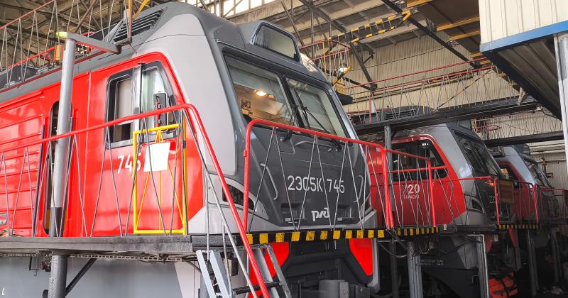 В депо «Карасук» расширен перечень видов ремонта локомотивов «Ермак»