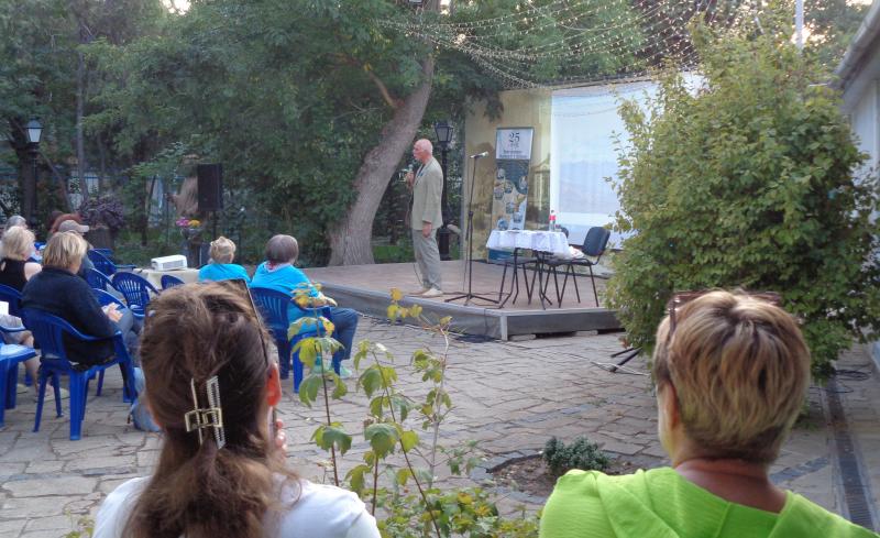 В Доме-музее М. А. Волошина прошёл мастер-класс Виктора Пинчука по бомж-туризму