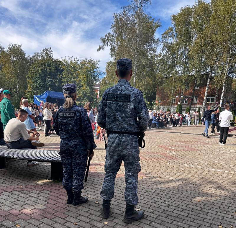 Росгвардия обеспечила охрану правопорядка на Дне города Высоковск