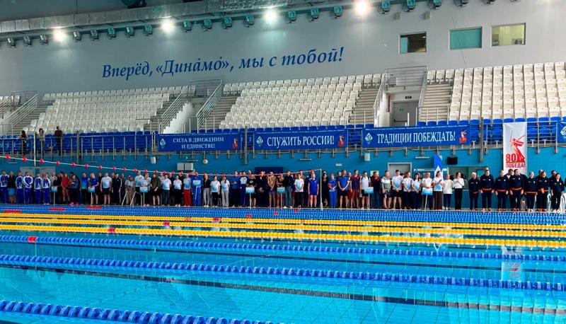 Сборная команда Росгвардии завоевала "бронзу" на Всероссийских межведомственных соревнованиях Общества «Динамо» по плаванию
