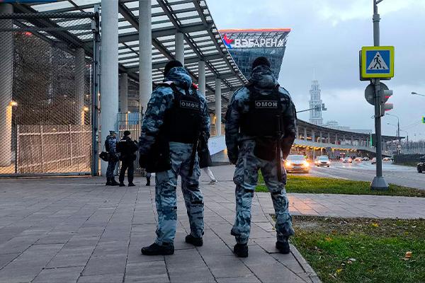 Росгвардия обеспечила безопасность матчей РПЛ в Москве