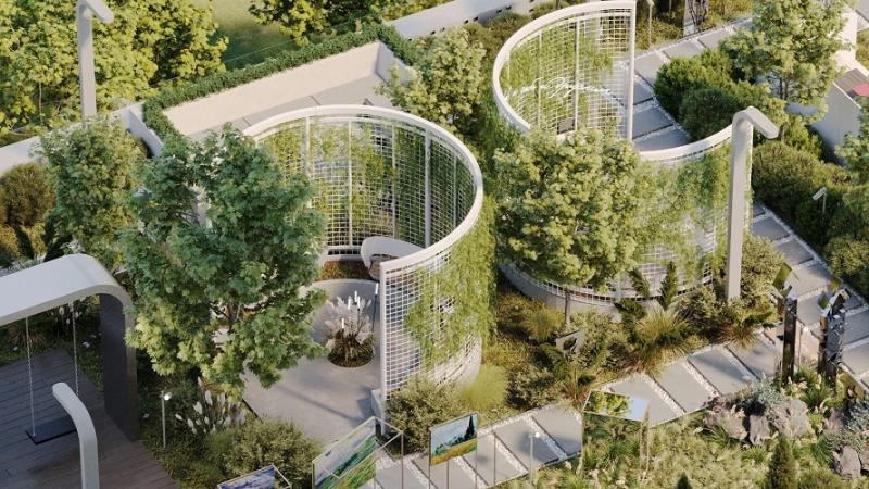 В Москве появится стрит-арт галерея в зеленом саду на стилобате ЖК «Бестселлер»